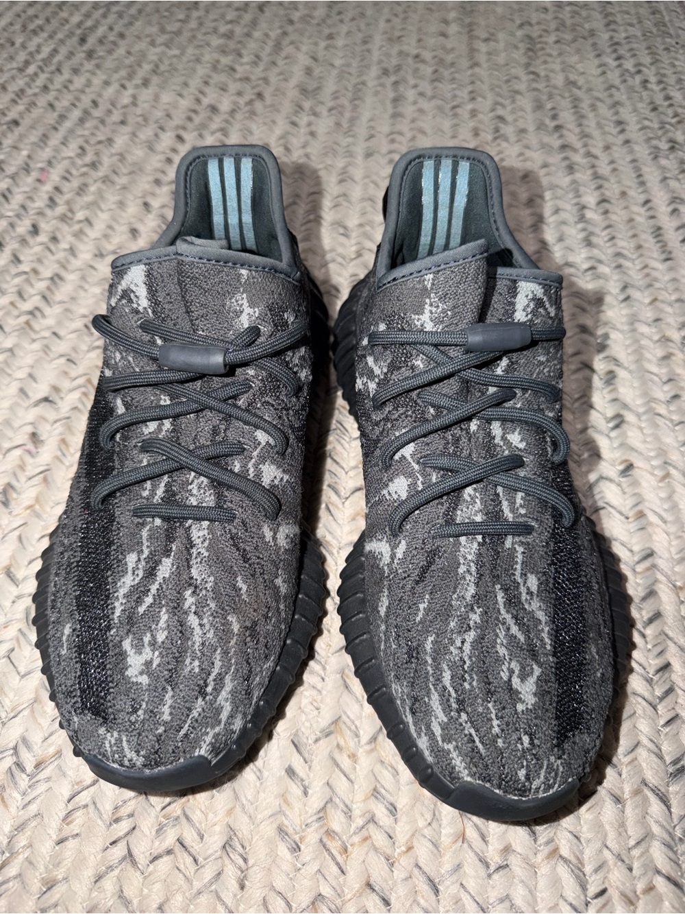 Yeezy Boost 350 V2 Black and Gray Women's Sneakers
